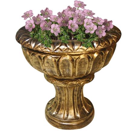 گلدان پایه دار فایبرگلاس زرین کار