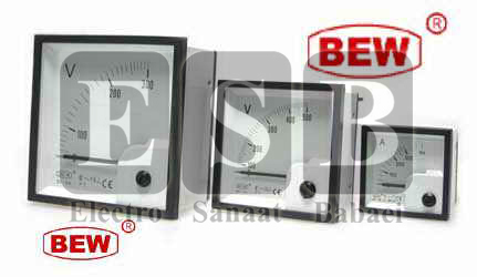 فروش ویژه تجهیزات اندازه‌گیری BEW - آمپرمتر، ولت‌متر، فرکانس متر، کسینوس فی متر