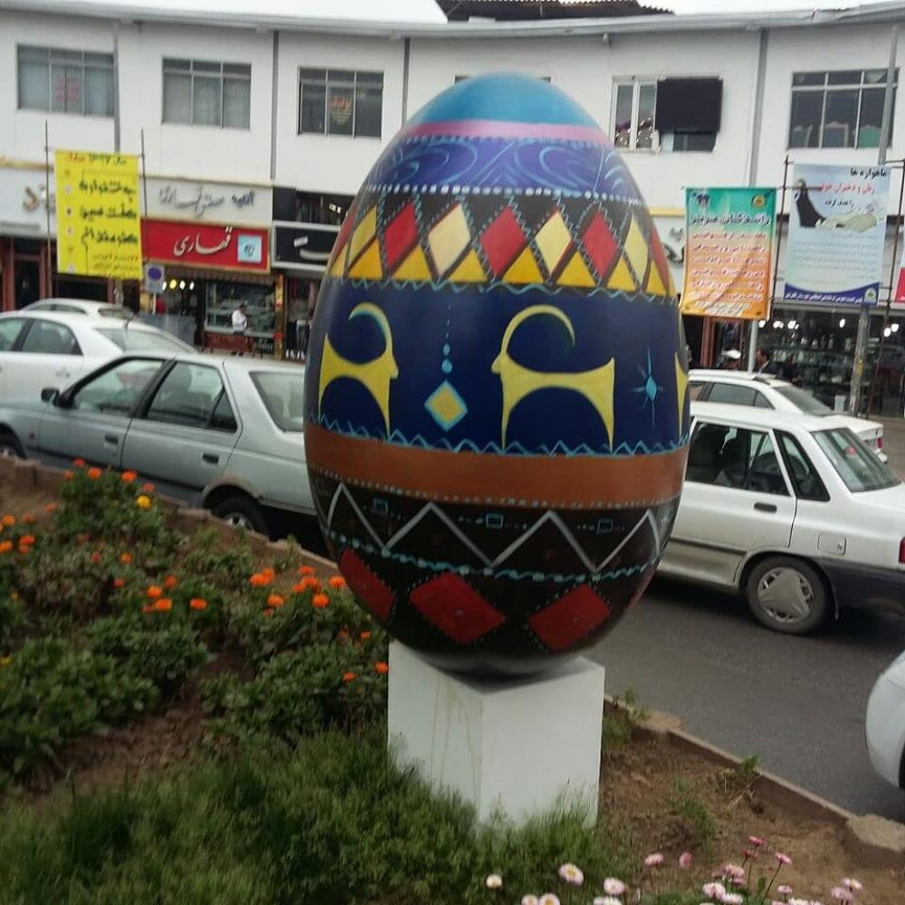 المان نوروزی فایبرگلاس