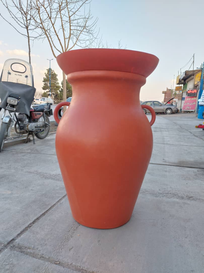 گلدان طرح خمره ای فایبرگلاس