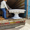 گلدان پایه دار فایبرگلاس زرین کار