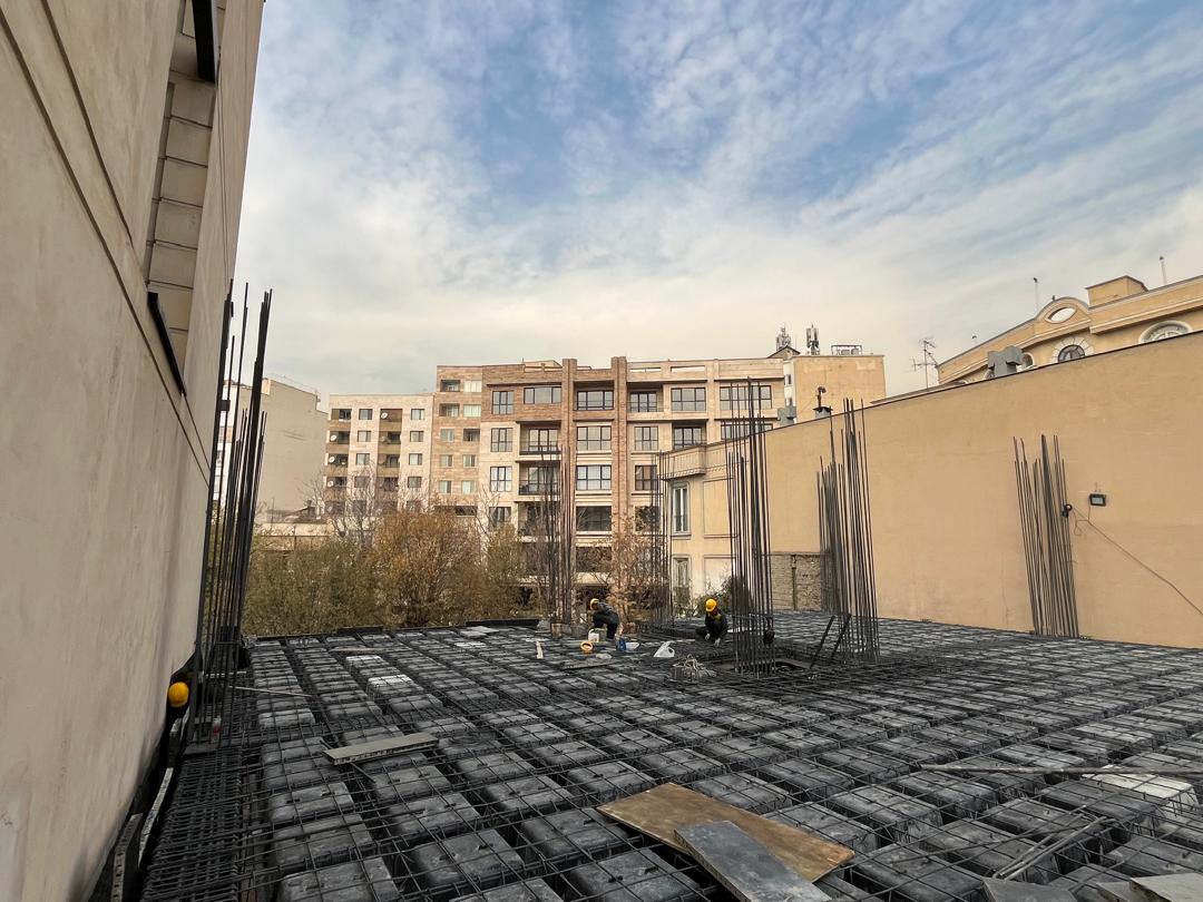 اجرای اسکلت بتنی و سقف وافل